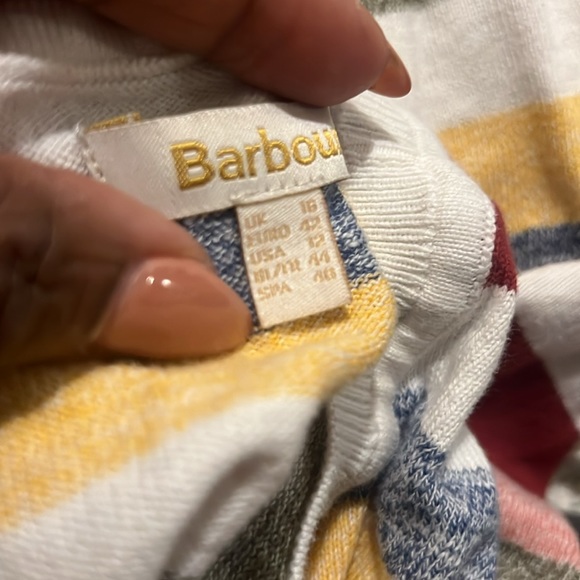 Barbour - Women's Seaview Knitted Jumper - Multi Color size L - Picture 10 of 10